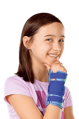תומך שורש כף יד עם סד לילדים - Medi