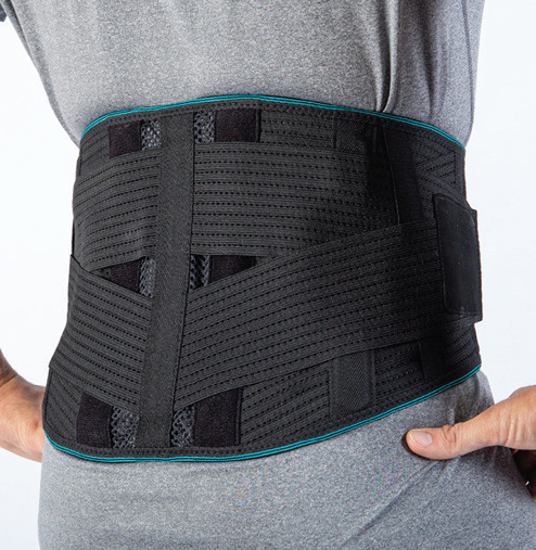 חגורת גב אלסטית עם חיזוקים - Brace LumbarFit V ELIFE