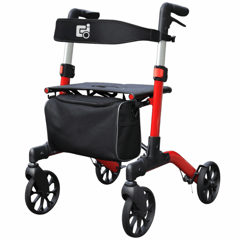 רולטור קל משקל מתקפל פעמיים | 2 Fold Rollator