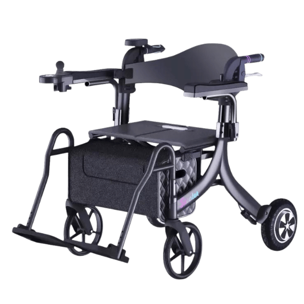 רולטור מתקפל שהופך לכסא ממונע E Walker