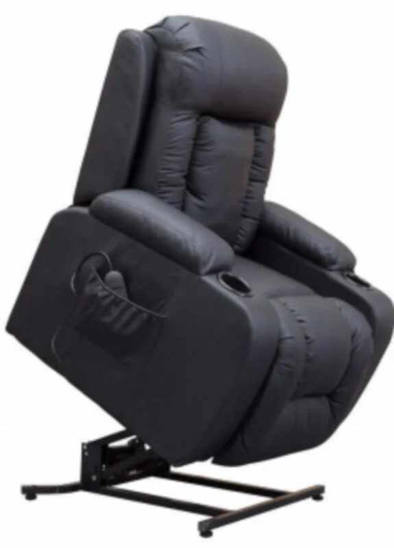 כורסא קימה דמוי עור עם חימום מסג וחיבור USB אוסטרלי